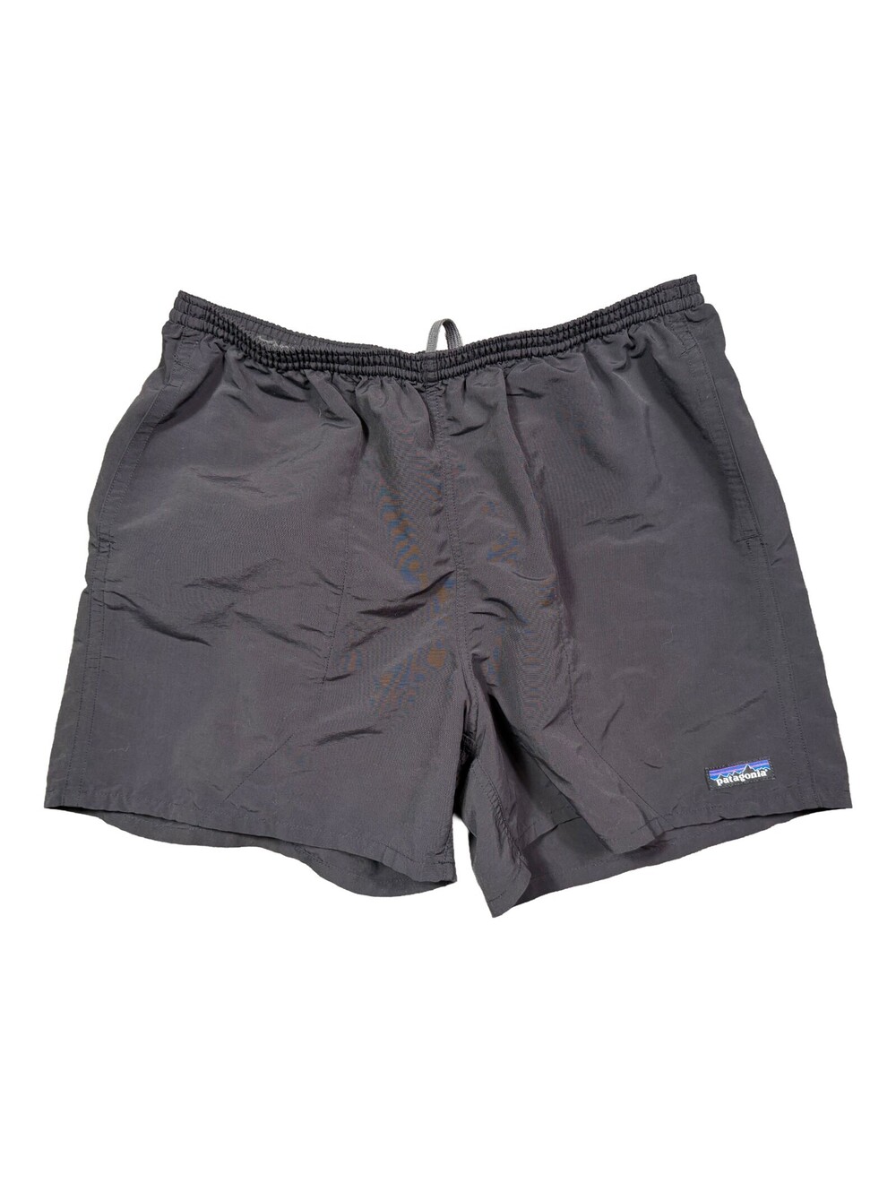 Patagonia Mens Baggies Shorts Large Black Linerless Swim Hiking Outdoor Nylon